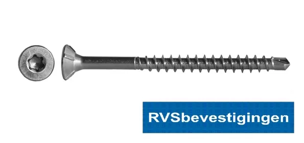 Houtschroeven Torx met boorpunt