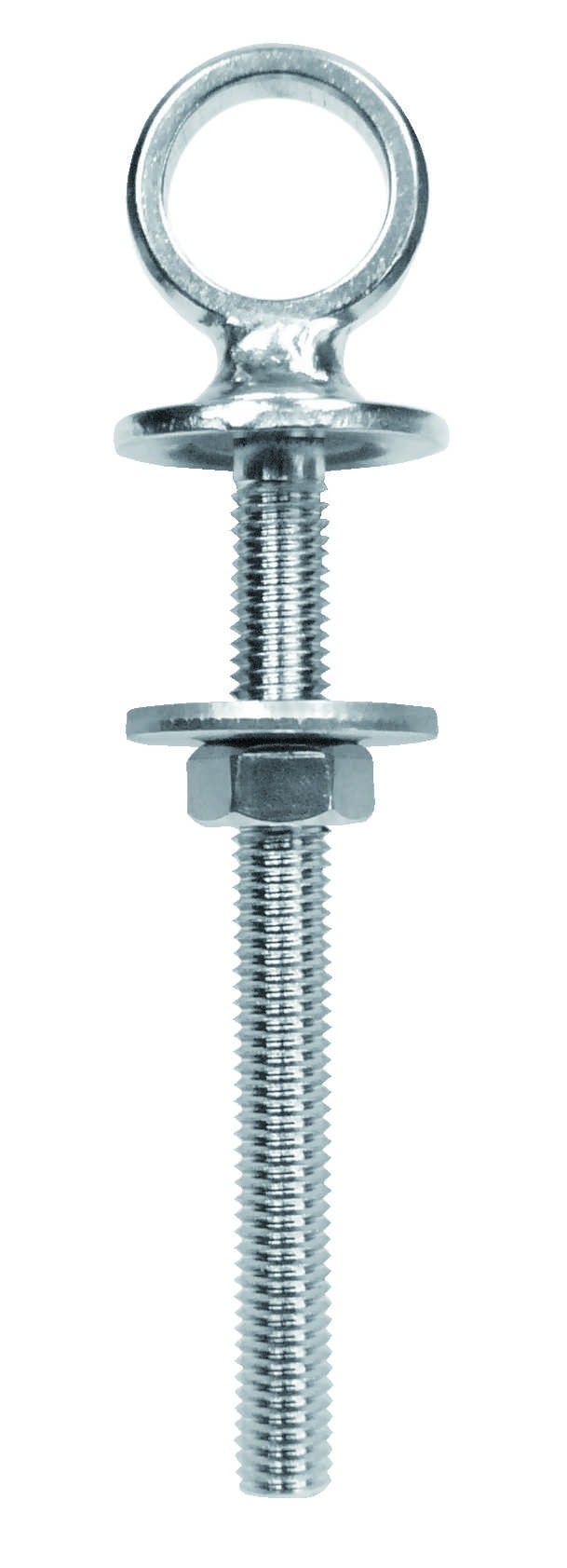 Oogbout  met kraag  metrisch draad M6x30  RVS A4
