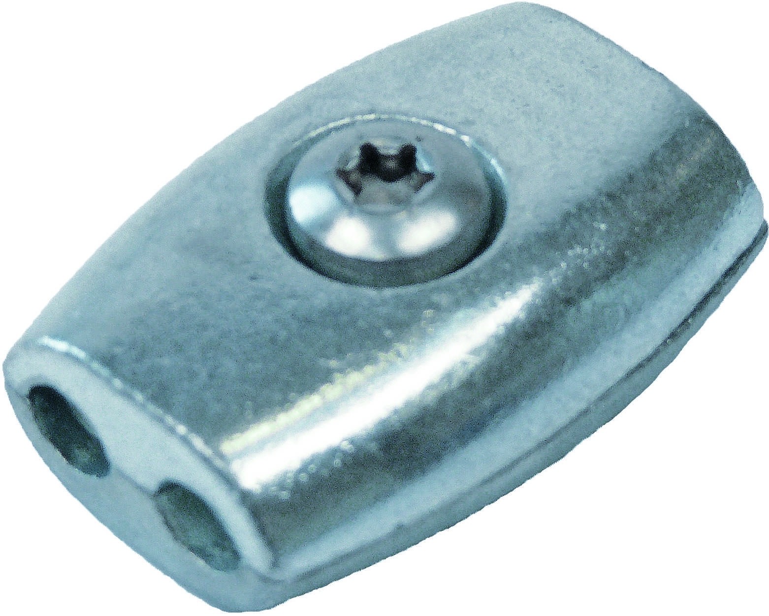 Staaldraadklem eivormig 3mm RVS A4 1 stuks