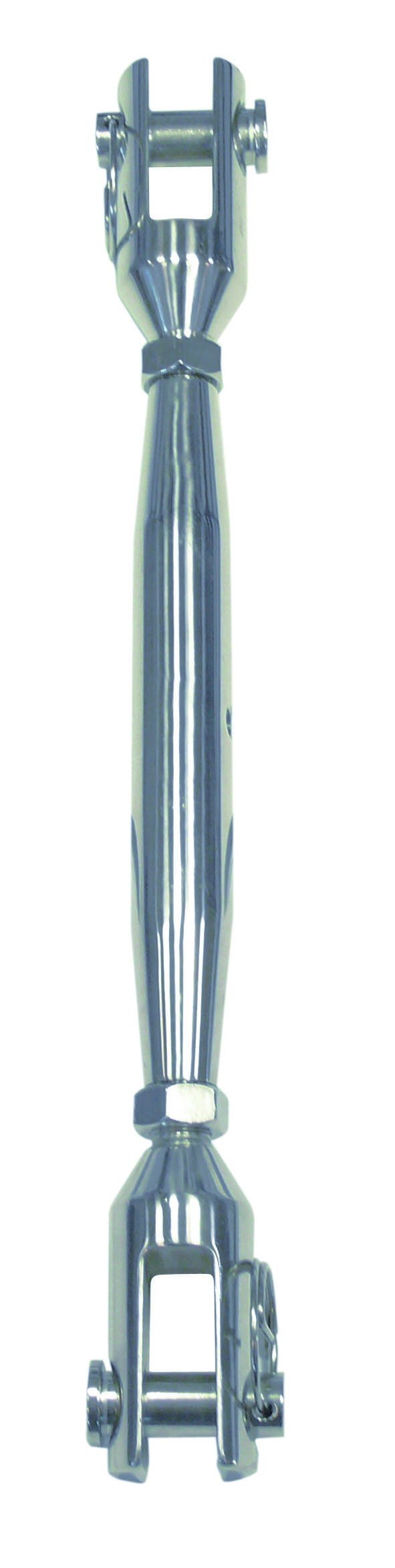 Wantspanner gaffel-gaffel M10 HQ dichte uitvoering RVS A4 1 stuks