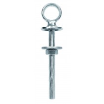 Oogbout  met kraag  metrisch draad M12x160  RVS A4