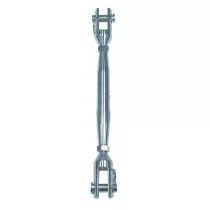 Wantspanner gaffel-gaffel M5 HQ dichte uitvoering RVS A4 1 stuks