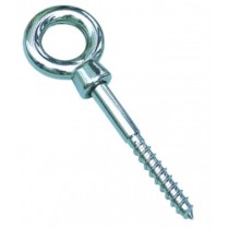 Oogbout  houtdraad 8x80mm  RVS A2
