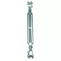 Wantspanner gaffel-gaffel M16 open uitvoering RVS A4 1 stuks