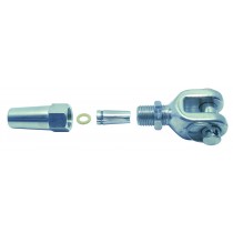 DHZ-gaffelterminal 6mm RVS A4 1 stuks