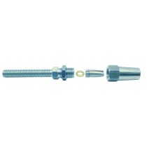 DHZ-schroefdraadterminal 6mm RVS A4 1 stuks
