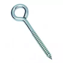Schroefoog zware uitvoering 6x60mm RVS A4