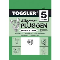 Toggler Alligator plug A5 20 stuks