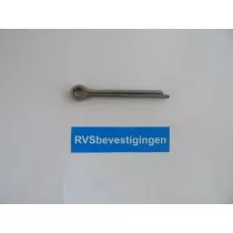 Splitpen Din94 8,0x80mm RVS A2 1 stuks