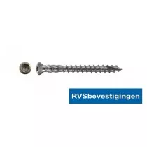 Vlonderschroeven Terrasso RVS TORX (TX) Freeskop 5,0x40mm 100 stuks